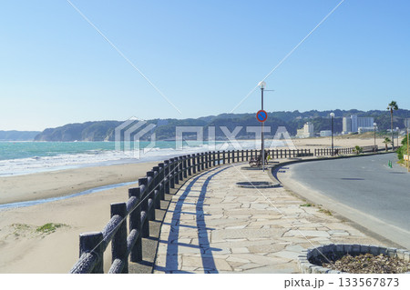 【千葉県・御宿町】御宿海岸と月の沙漠通り 133567873