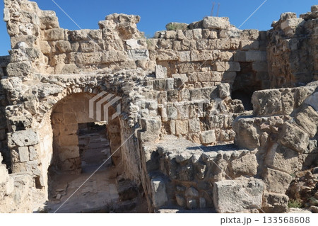 Salamis ruderi romani cipro ancient stone ruins showcasing historical architecture and weathered walls. Salamis ruderi romani cipro Salamis ruderi romani cipro ancient stone ruins showcasing historical architecture and weathered walls. Salamis ruderi romani cipro 133568608