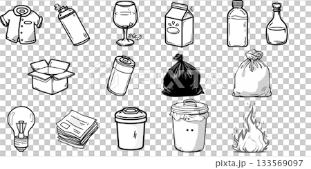 垃圾分離/單色 垃圾分離/單色 133569097