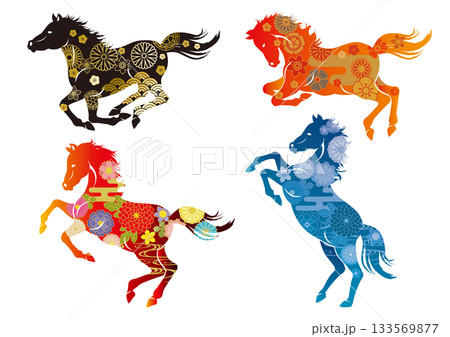 馬イラスト78 133569877