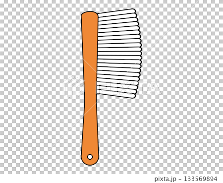 Simple comb, comb, brush illustration material cartoon Simple comb, comb, brush illustration material cartoon 133569894