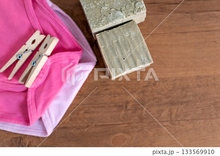 Homemade laundry, marseille grated soap, DIY, do it yourself, zero waste, eco friendly, natural product for wash and cleaning 133569910