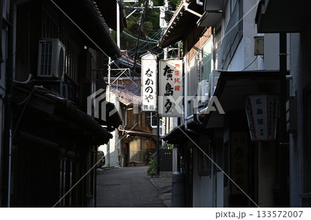 温泉津温泉のレトロな小路 133572007