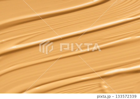 liquid foundation makeup cream texture background 133572339