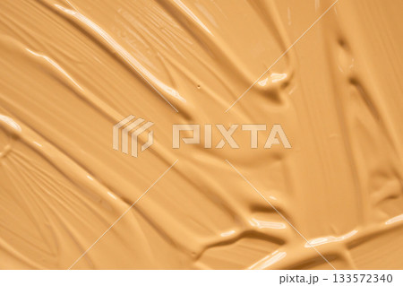 liquid foundation makeup cream texture background 133572340