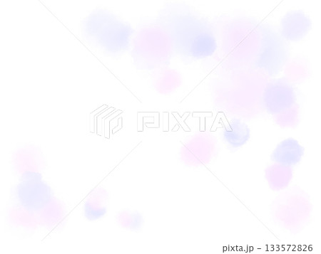 薄い紫とピンクのドットのふわふわ背景イラスト素材 薄い紫とピンクのドットのふわふわ背景イラスト素材 133572826
