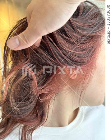 ハイライトブリーチピンク！ 133573630