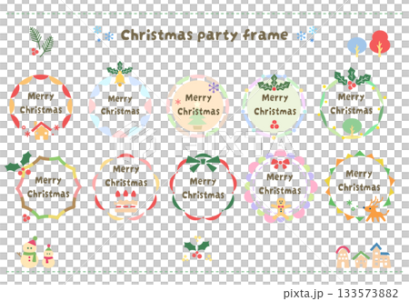 cute christmas frame set cute christmas frame set 133573882