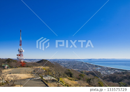 【神奈川県】湘南平の風景 【神奈川県】湘南平の風景 133575729
