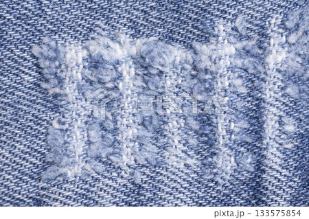 Blue jeans texture background. Denim background. 133575854