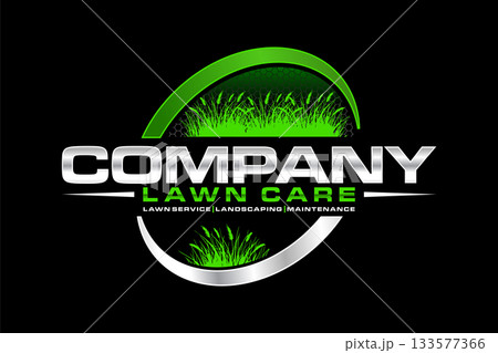 lawn care logo design creative idea vector design inspiration lawn care logo design creative idea vector design inspiration 133577366