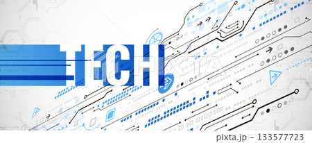 Modern futuristic technology vector background. Circuit board. Modern futuristic technology vector background. Circuit board. 133577723