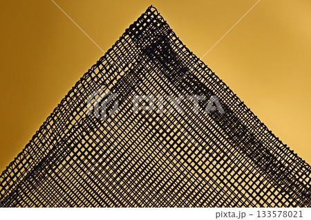 Metal mesh Extreme macro shot Metal mesh Extreme macro shot 133578021