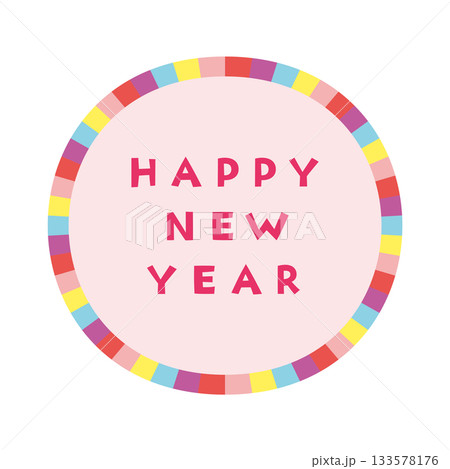 カット素材-happynewyear 133578176