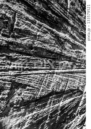 Exploring the intricate patterns of sandstone formations in the Prihrazy Rocks of Bohemian Paradise, showcasing nature's artistic creations from erosion over time. Exploring the intricate patterns of sandstone formations in the Prihrazy Rocks of Bohemian Paradise, showcasing nature's artistic creations from erosion over time. 133579521