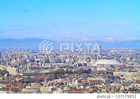 愛知県名古屋市、ナゴヤドームとその周辺の風景 133579851