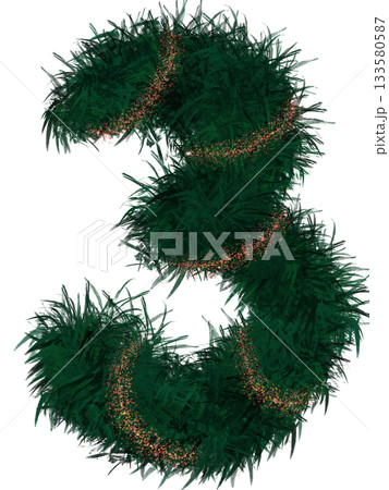 numbers of the tree for Christmas decorations numbers of the tree for Christmas decorations 133580587