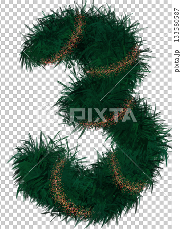 numbers of the tree for Christmas decorations numbers of the tree for Christmas decorations 133580587