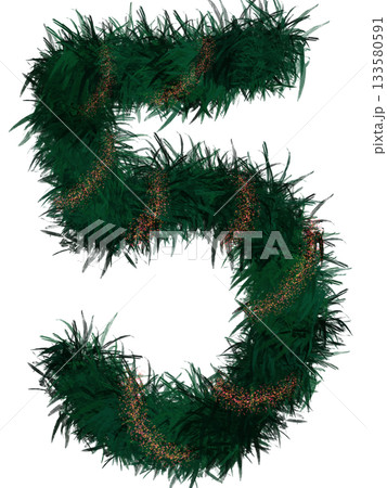numbers of the tree for Christmas decorations numbers of the tree for Christmas decorations 133580591