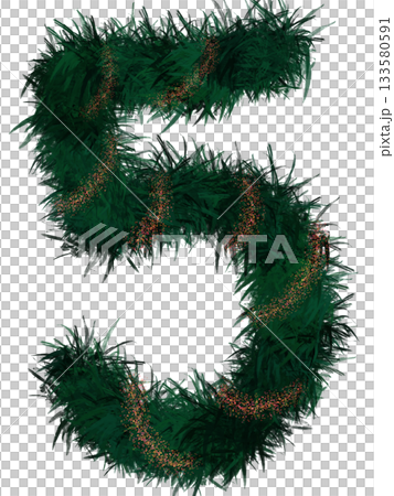numbers of the tree for Christmas decorations numbers of the tree for Christmas decorations 133580591