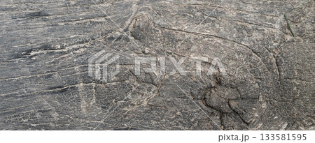 ligneous background, dark brown table surface. rustic wood texture. 133581595