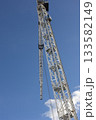 Construction Crane Against Blue Sky 133582149
