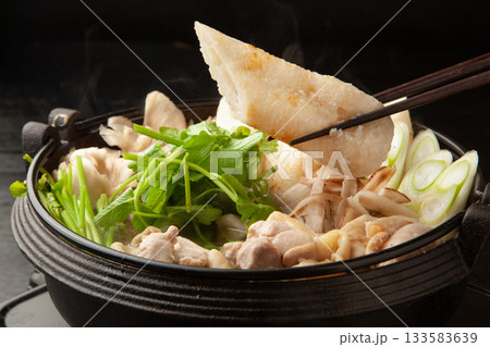 きりたんぽ鍋 133583639