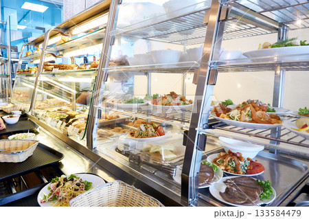 Public dining counter 133584479