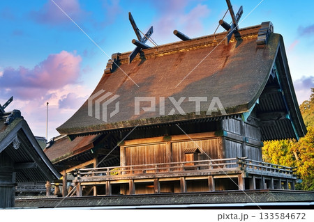 出雲大社本殿の風景 133584672