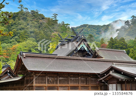 出雲大社本殿の風景 133584676