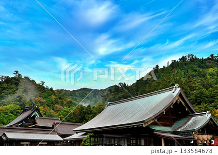 出雲大社本殿の風景 133584678
