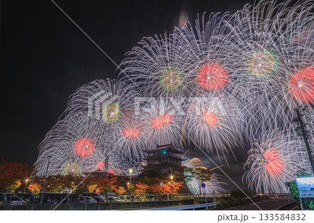 びわ湖秋花火 琵琶湖文化館 びわ湖秋花火 琵琶湖文化館 133584832