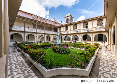 The convent and church of Nossa Senhora do Carmo at Praca Joao Lisboa in Sao Luis, Brazil The convent and church of Nossa Senhora do Carmo at Praca Joao Lisboa in Sao Luis, Brazil 133585360