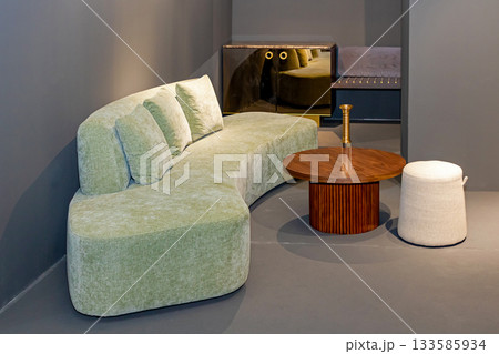 Modern room corner interior Modern room corner interior 133585934