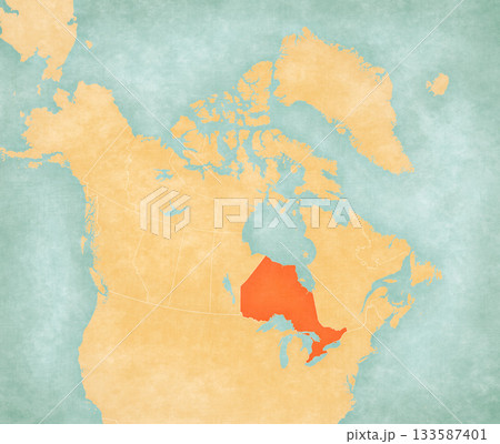 Map of Canada - Ontario Map of Canada - Ontario 133587401