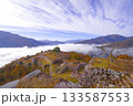竹田城跡を包む壮大な雲海と秋の絶景 133587553