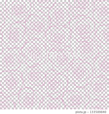Hand-drawn rose background Hand-drawn rose background 133589840