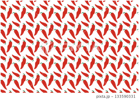 赤唐辛子 パターン壁紙 赤唐辛子 パターン壁紙 133590331