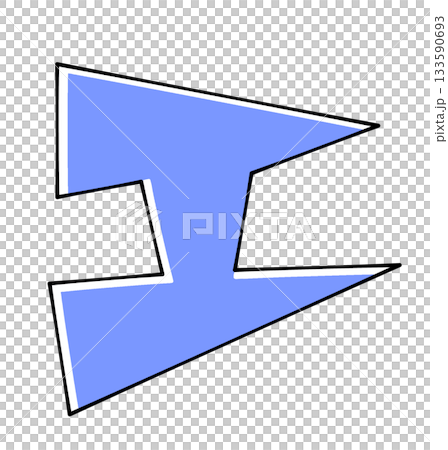 三角形底座設計“E”純色 133590693