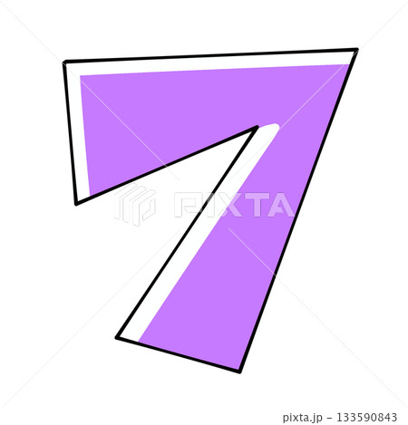 三角ベースデザインの『フ』ベタ塗り 三角ベースデザインの『フ』ベタ塗り 133590843