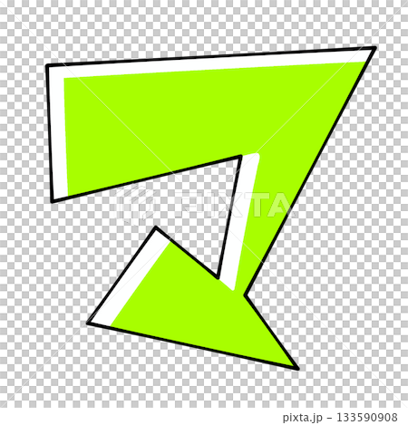 Triangular base design "Ma" solid color 133590908