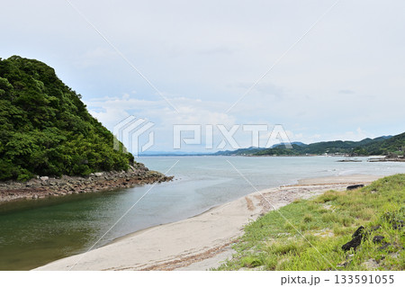 湯田口海岸の入江の自然風景 湯田口海岸の入江の自然風景 133591055