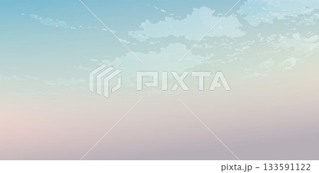Minimalist coudscape with twilight horizontal background graphic illustration have blank space. Minimalist coudscape with twilight horizontal background graphic illustration have blank space. 133591122