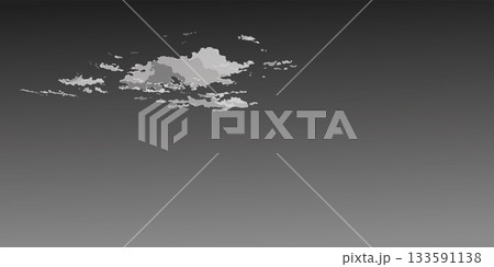 Minimalist cloudscape with dark sky and gloomy background graphic illustration have blank space. Minimalist cloudscape with dark sky and gloomy background graphic illustration have blank space. 133591138