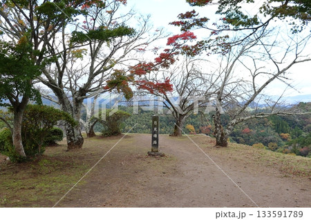 秋の岡城 二の丸 月見櫓跡（大分県竹田市） 133591789