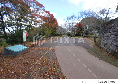 岡城 本丸裏の登城バス乗り場 東中仕切跡(大分県竹田市) 岡城 本丸裏の登城バス乗り場 東中仕切跡(大分県竹田市) 133591790