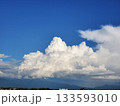 夏の空　入道雲 133593010