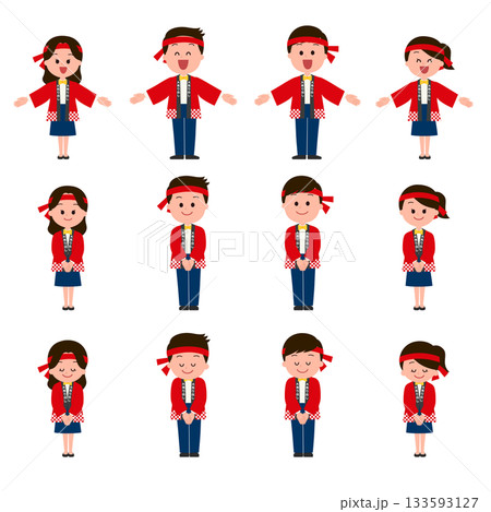 大売り出しセールの販売スタッフセット 大売り出しセールの販売スタッフセット 133593127