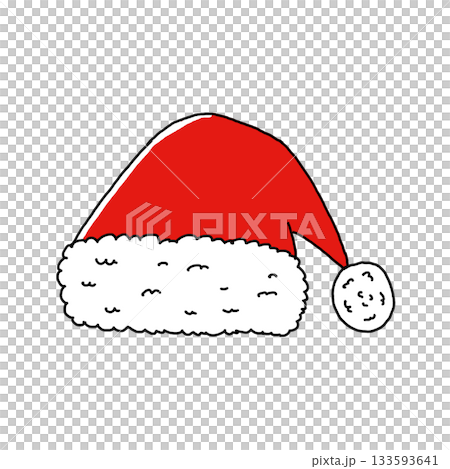 Santa Claus hat illustration 133593641