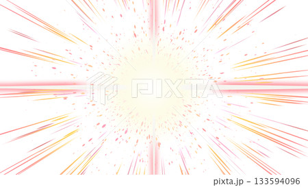 集中線 集中線 133594096